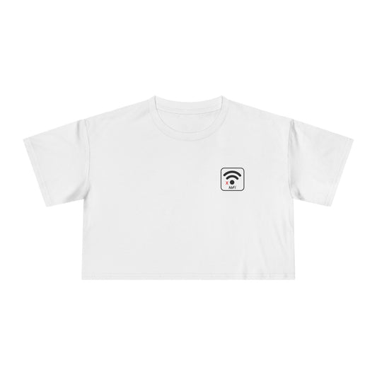 "Gaza Isn't Starving..." Ladies Crop Tee