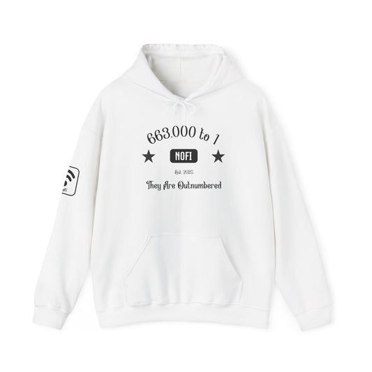 "Outnumbered" Unisex Heavy Blend Hoodie